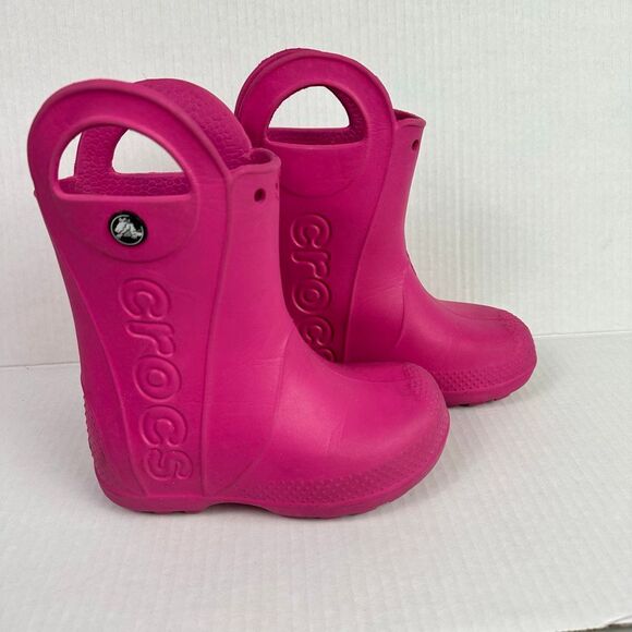 Crocs Handle It Rain Casual Boots size Childs 10 - Picture 2 of 9